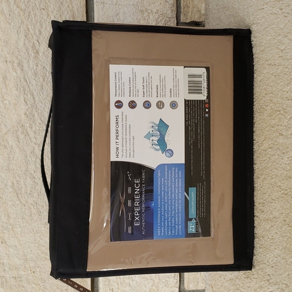 (NWT) Sheex Experience Sheet Set - Cal King (Taupe) - Picture 2 of 7